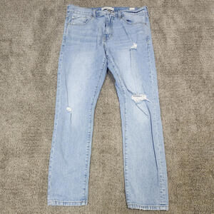 Pacsun Jeans Slim Men's Blue Distressed Size 32x30